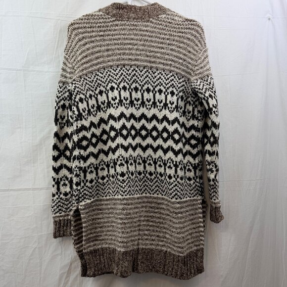 American Eagle Outfitters Open Cardigan Women XS Brown - Picture 4 of 9